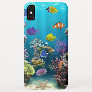 美しい海洋魚の生活 iPhone XS MAXケース