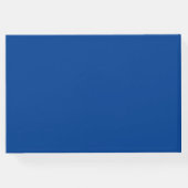 美しい海辺の夕焼け（航海士の青） ゲストブック (裏面)