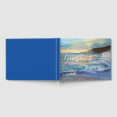 美しい海辺の夕焼け（航海士の青） ゲストブック (全面)