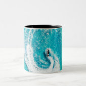 美しい海 ツートーンマグカップ (中央)