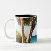 美しい海 ツートーンマグカップ (左)