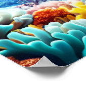 美しい海 ポスター (角)