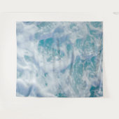 美しい海​​泡 タペストリー (正面(横))