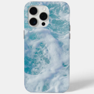 美しい海泡 iPhone 15 PRO MAXケース