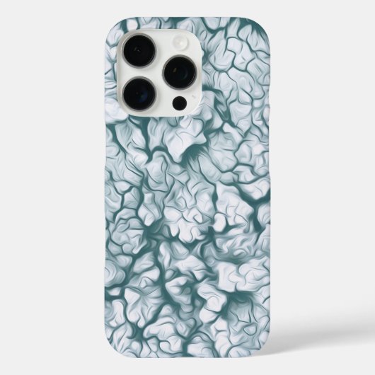 美しい淡い色の青の自然抽象芸術 Case-Mate iPhoneケース (裏面)