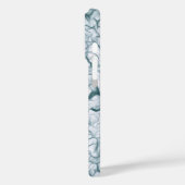 美しい淡い色の青の自然抽象芸術 Case-Mate iPhoneケース (裏面 / 左)