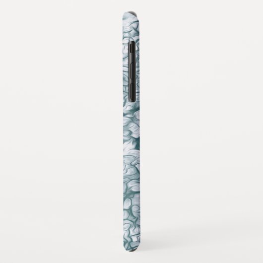 美しい淡い色の青の自然抽象芸術 Case-Mate iPhoneケース (裏面/左)