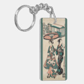 美しい深川出身。トリプチチ キーホルダー (正面左)