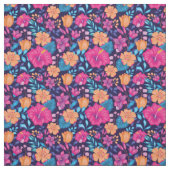 美しい混合花柄 ファブリック (見本)