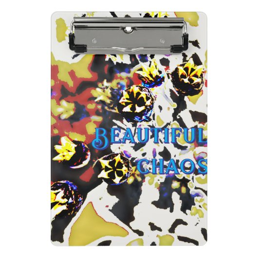 美しい混沌 ミニクリップボード (正面)