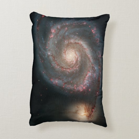 美しい渦銀河系 アクセントクッション (裏面(縦))
