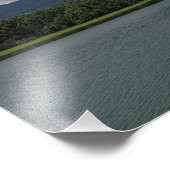 美しい湖のポスター フォトプリント            (角)