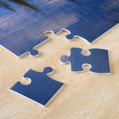 美しい湖の景色 ジグソーパズル (側面)