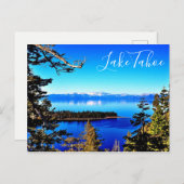 美しい湖タホ葉書 ポストカード (正面/裏面)