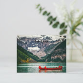 美しい湖ルイーズ、カナダのはがき ポストカード (スタンド正面)