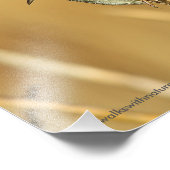 美しい湿原の緑の輪郭 フォトプリント            (角)