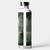 美しい満月の月光の感動的水 ウォーターボトル (右面)