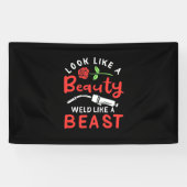 美しい溶接 横断幕 (横)