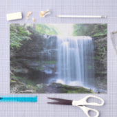 美しい滝の自然 薄葉紙 (クラフト)