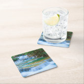 美しい滝コースターセット スクエアペーパーコースター (インサイチュ)