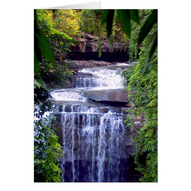 美しい滝 (正面)