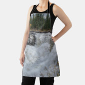 美しい滝、カナダアタバスカ滝 エプロン (インサイチュ)