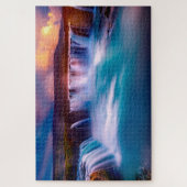 美しい滝 ジグソーパズル (縦)