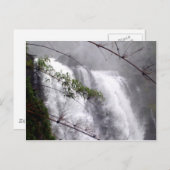 美しい滝 ポストカード (正面/裏面)