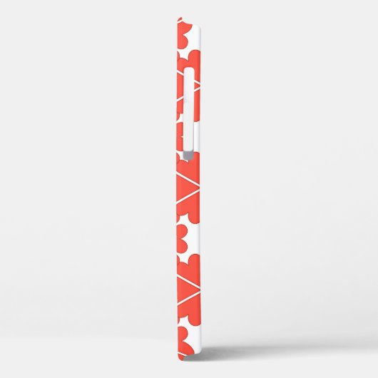 美しい漫画のグリーティングカードとカラフルフロー Case-Mate iPhoneケース (裏面 / 左)