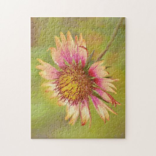 美しい火輪ワイルドフラワーアートパズル ジグソーパズル (縦)