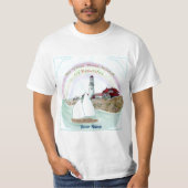 美しい灯台  Tシャツ (正面)