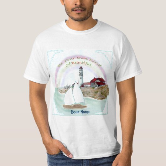美しい灯台 Tシャツ (正面)