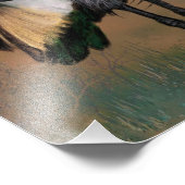 美しい灰色の冠を付けたクレー絵画ン – ミグネスの芸術 フォトプリント            (角)