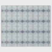 美しい灰色の霜デザイン ラッピングペーパー (フラット)