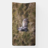 美しい灰色の馬 横断幕 (縦)