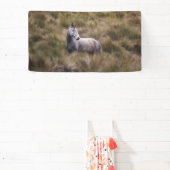 美しい灰色の馬 横断幕 (インサイチュ)