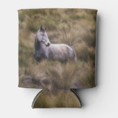 美しい灰色の馬 缶クーラー (正面)