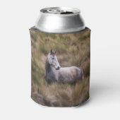 美しい灰色の馬 缶クーラー (缶裏面)