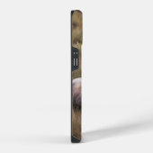美しい灰色の馬 iPhoneケース (右側面)