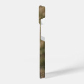 美しい灰色の馬 iPhoneケース (左側面)