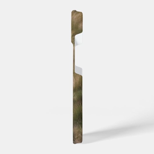 美しい灰色の馬 iPhoneケース (左側面)