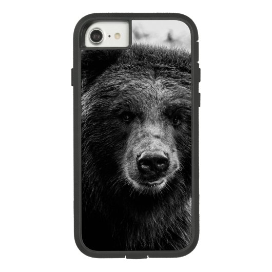 美しい灰色グマの写真 Case-Mate iPhoneケース (裏面)