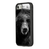 美しい灰色グマの写真 Case-Mate iPhoneケース (裏面/左)