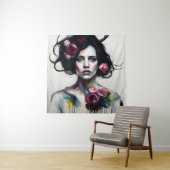 美しい無秩序な女性 タペストリー (インサイチュ)