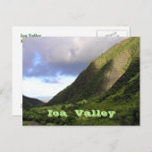 「美しい照明IOA VALLEY, MAUI」 ポストカード (正面/裏面)