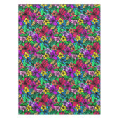 美しい熱帯の花 テーブルクロス (正面)