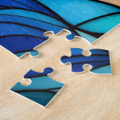 美しい熱帯ステンドグラスアートパズル ジグソーパズル (側面)