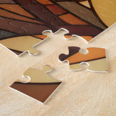 美しい熱帯ステンドグラスアートパズル ジグソーパズル (側面)