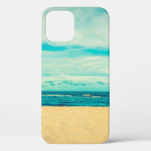 美しい熱帯ビーチと海の風景の旅 iPhone 12ケース