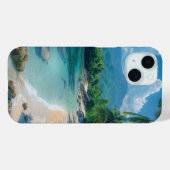 美しい熱帯ビーチ Case-Mate iPhoneケース (裏面 (横))
